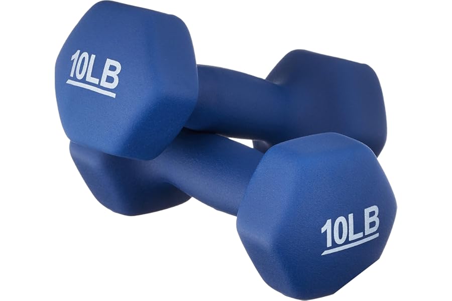 Amazon Basics Neoprene Dumbbell Hand Weights